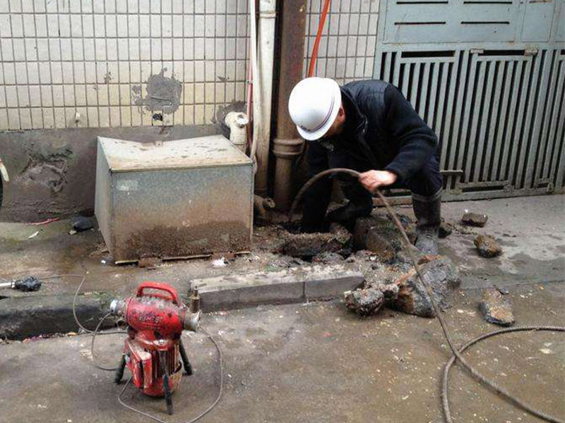 江夏疏通下水道-洗菜池疏通