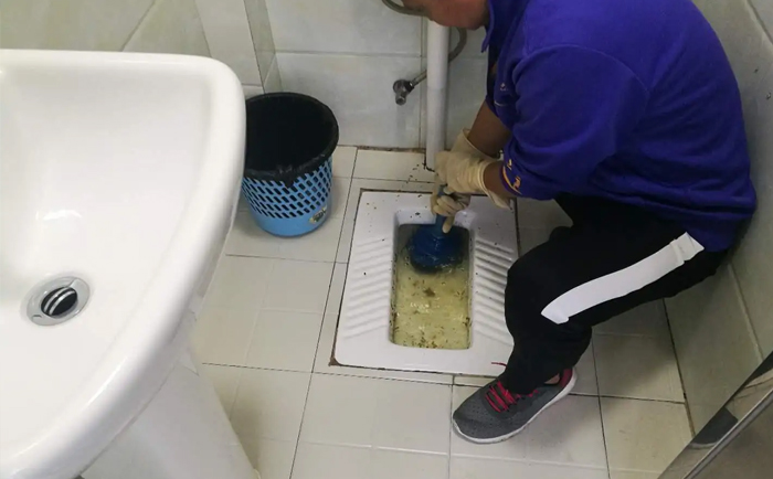 江夏疏通蹲坑
