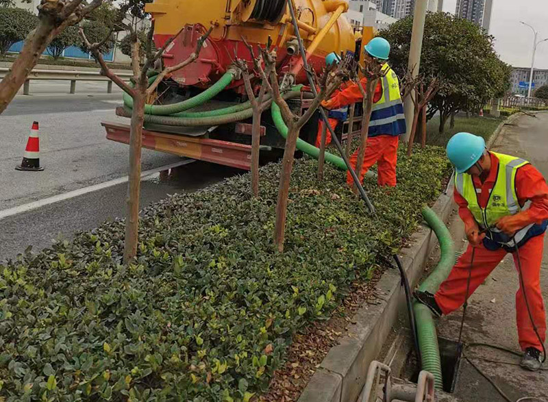江夏市政管道清淤